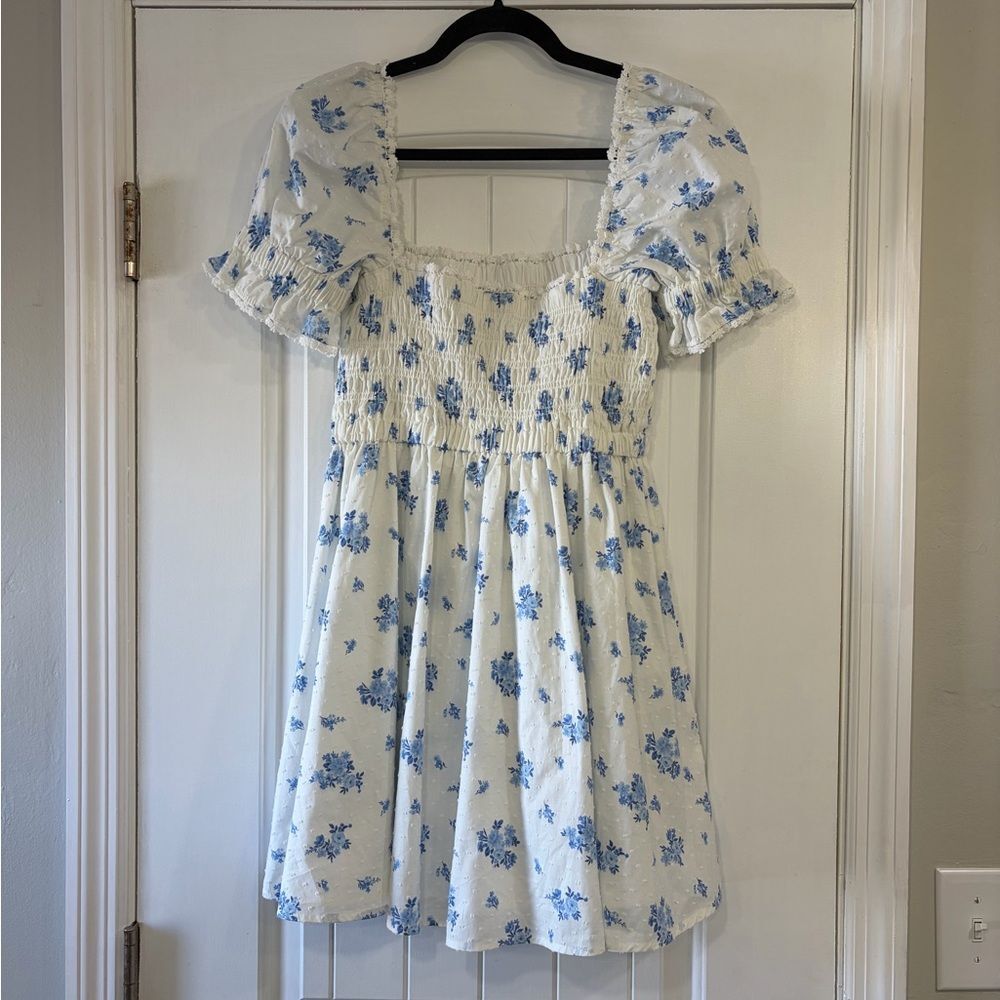 Altar'd State Shannon Floral Clip Dot Dress Women's Size Medium NWOT - Picture 11 of 14